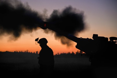 Sky Soldiers Artillery Training
